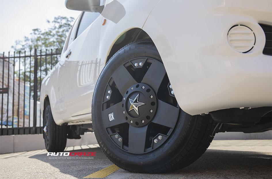 TOYOTA HILUX 2WD (2005 ONWARDS) ROCKSTAR XD MATTE BLACK